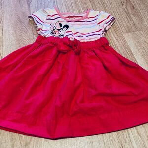 Toddler Girl 3t‎ Pink Minnie Mouse Dress